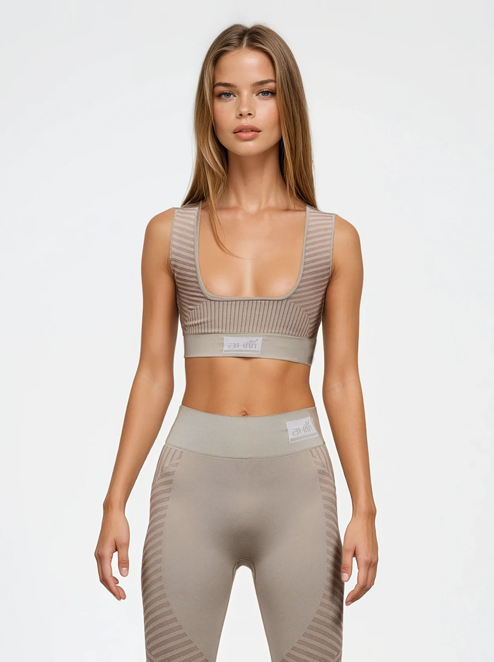 Compression sport bra