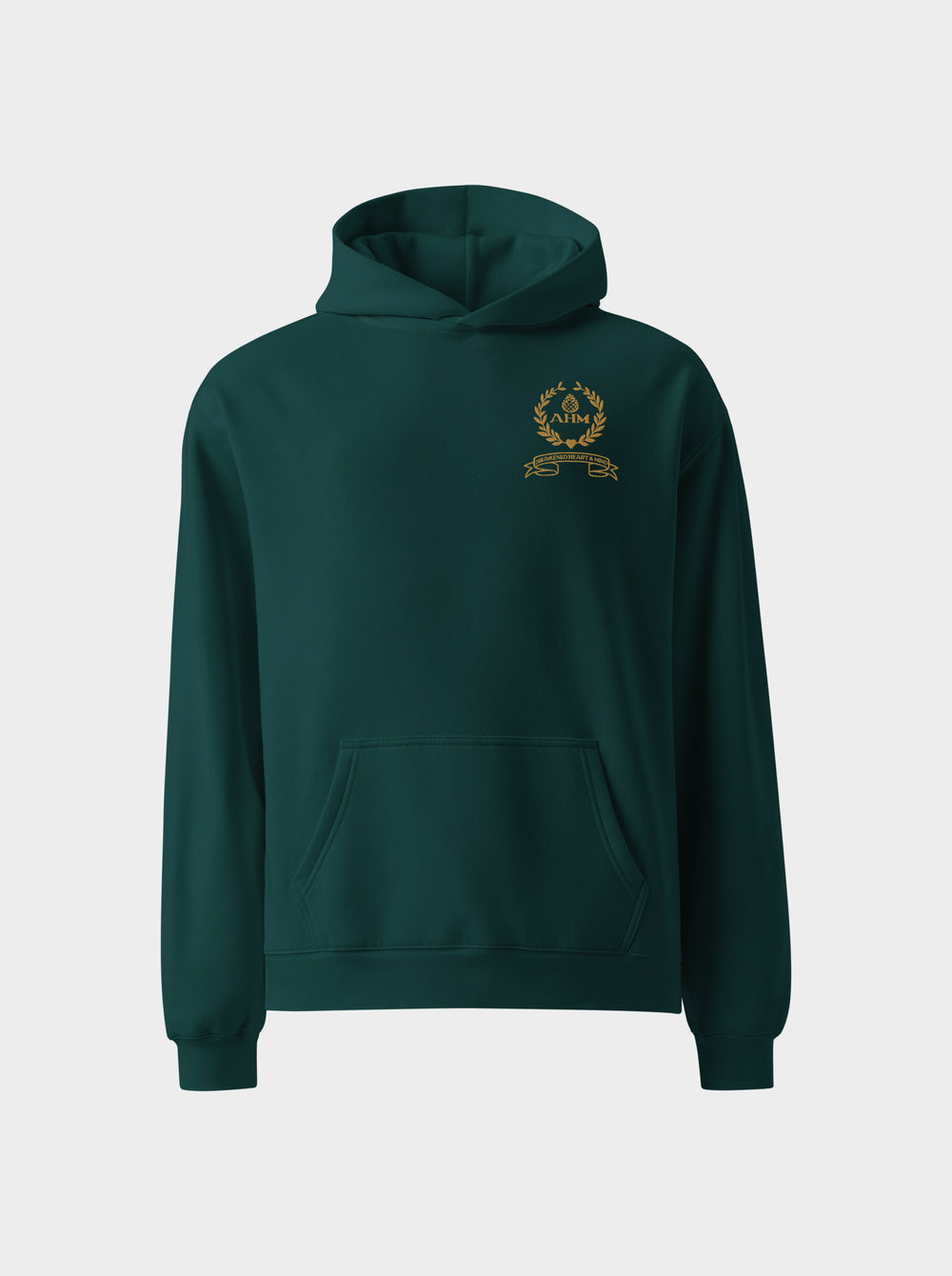 AHM Classic Crest Oversized Hoodie