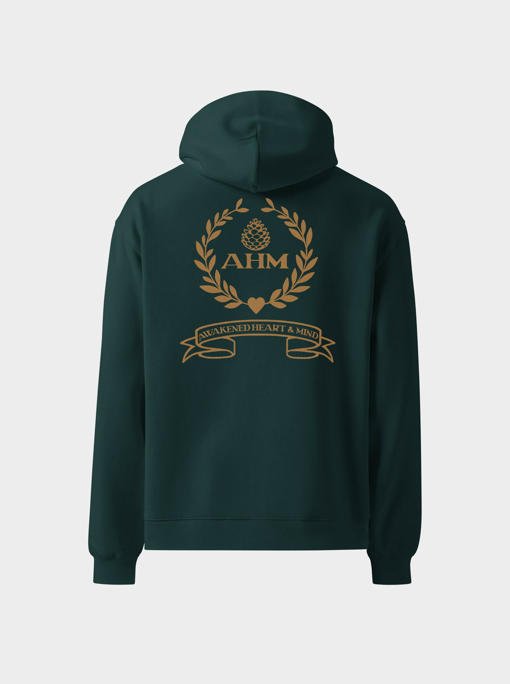 AHM Classic Crest Oversized Hoodie