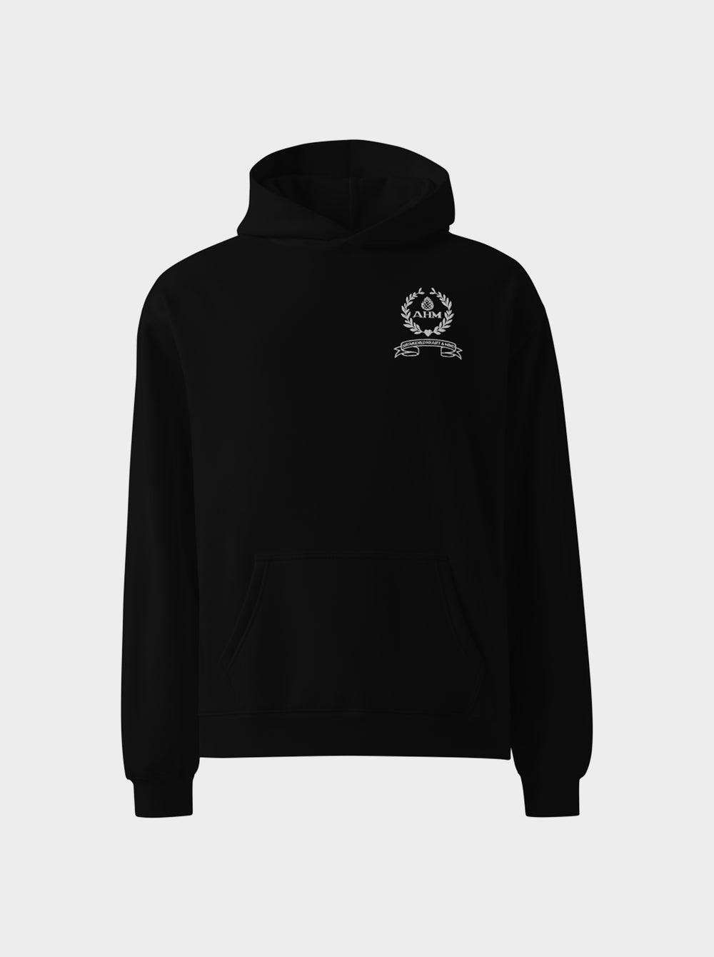 AHM Classic Crest Oversized Hoodie